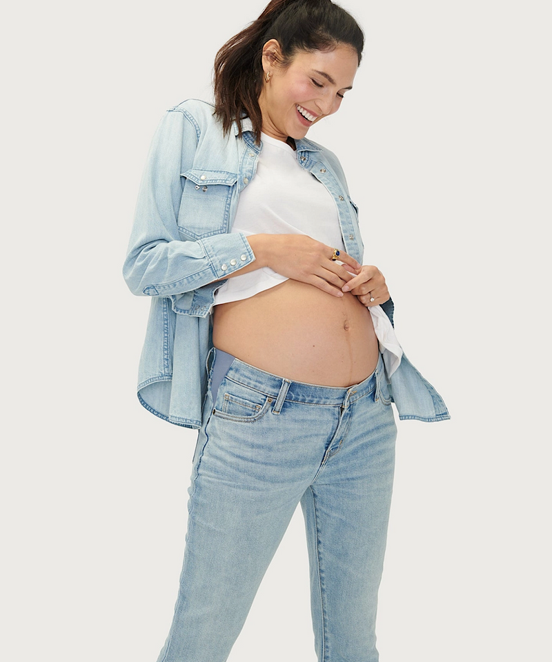 HATCH: The Crop Maternity Jean