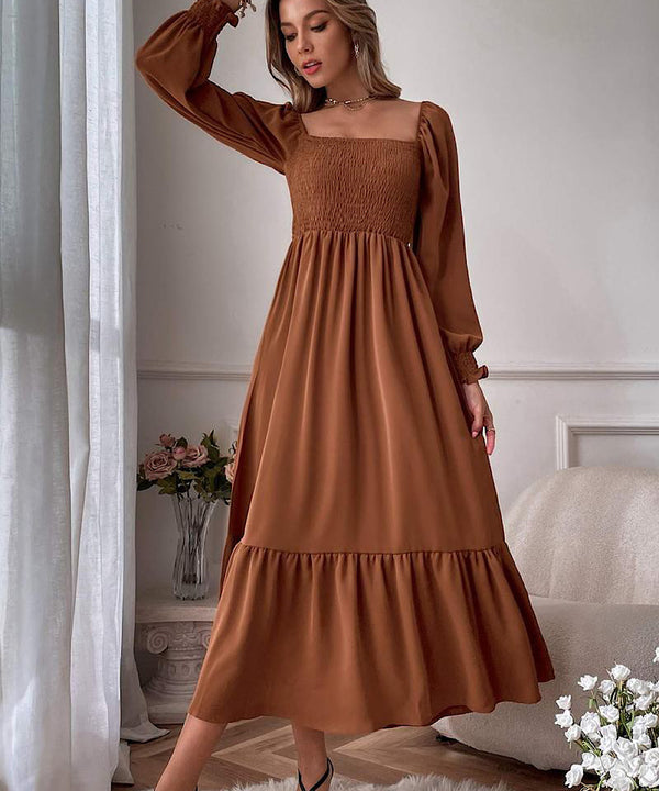 The Aline Smocked Bodice Dress (2 Colors)