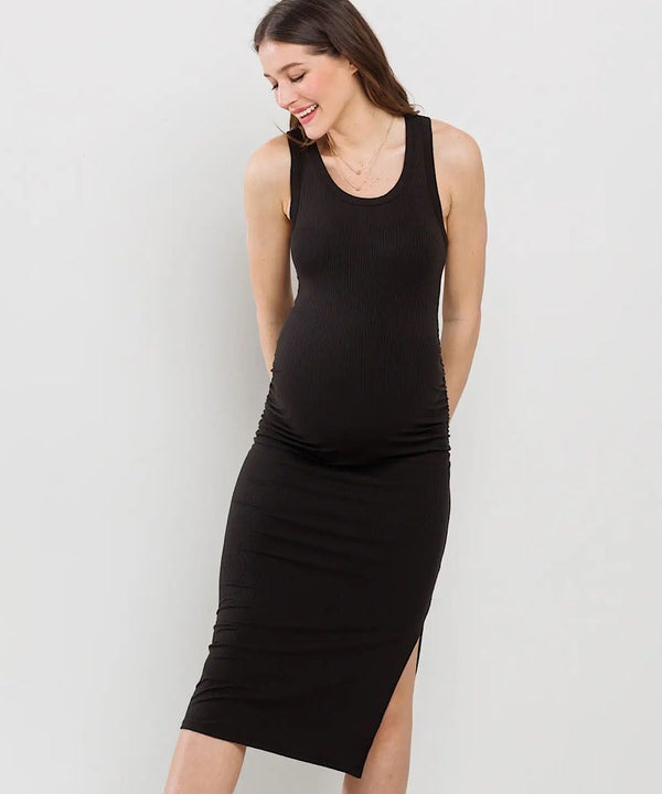 The Bodycon Tank Dress (Black)