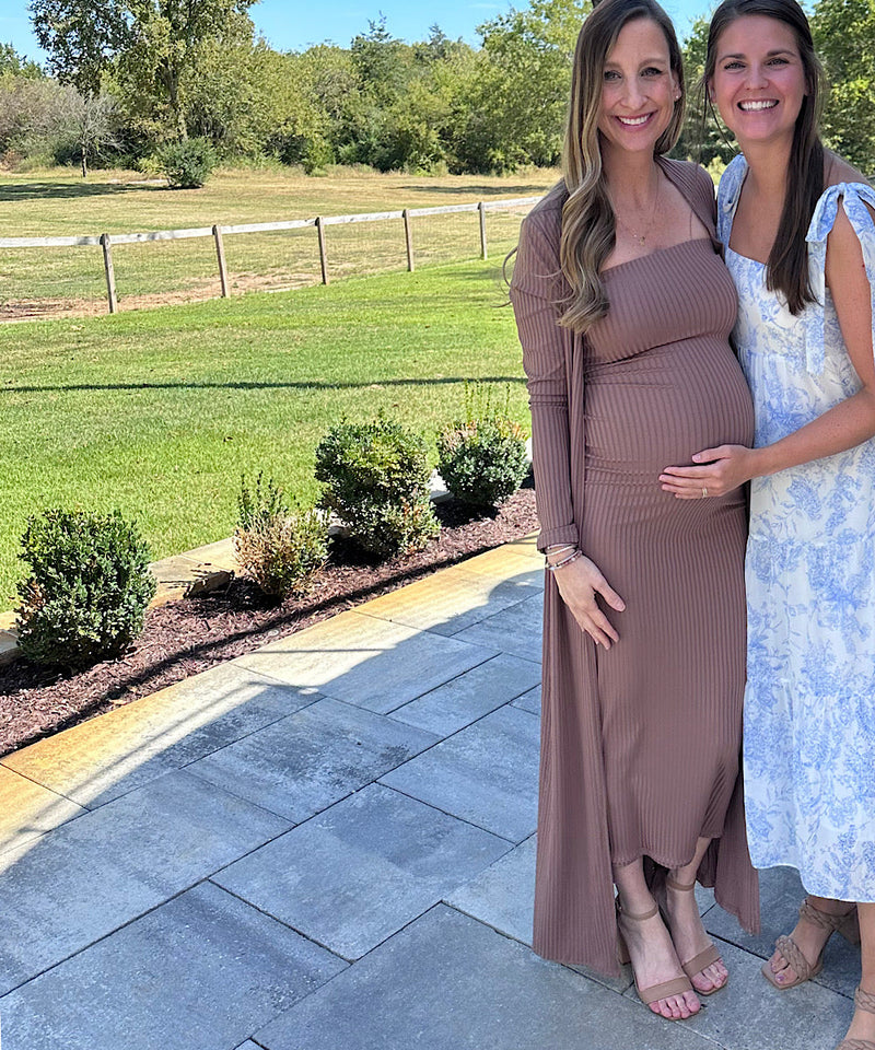 The Bodycon Dress & Duster Set (4 Colors!)