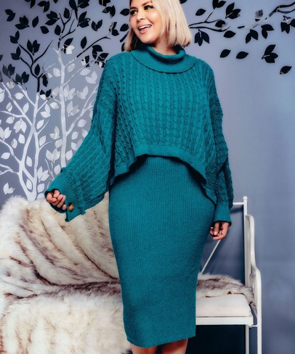 The Avery Set (Teal) 1X - 3X