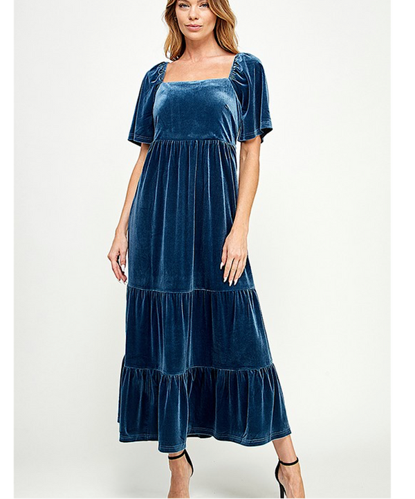 The Daphne Velvet Dress