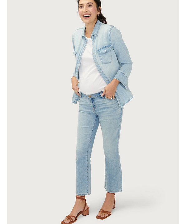 HATCH: The Crop Maternity Jean