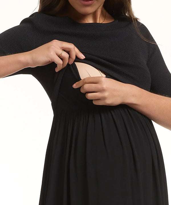 The Francis 3/4 Nursing Dress