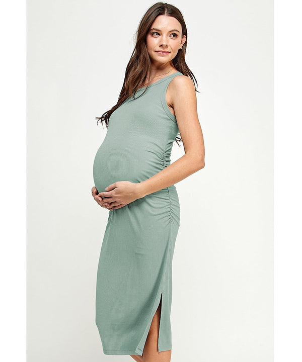 The Bodycon Tank Dress (Sage)