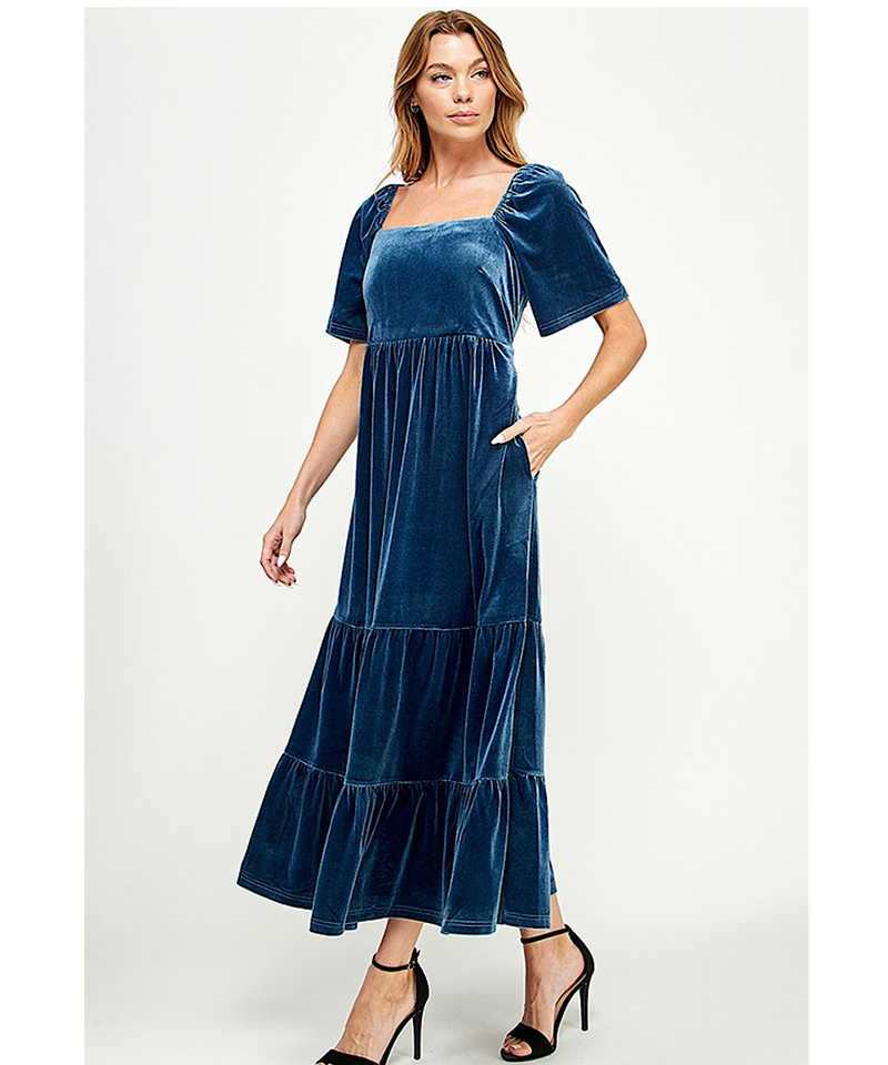 The Daphne Velvet Dress