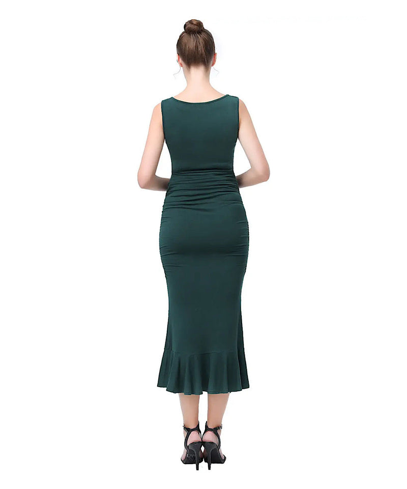 The Ethel Dress (Forest Green)