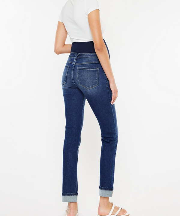 The Straight Fit Full Band Cuff Jean
