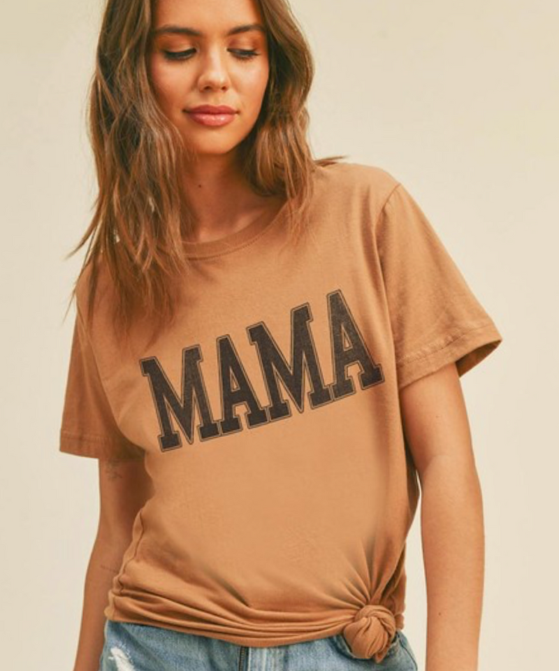 MAMA Graphic Tee (Almond)