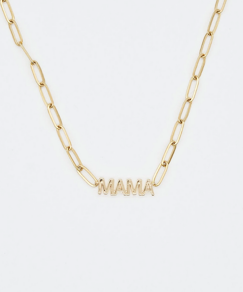 The Mama Paperclip Necklace