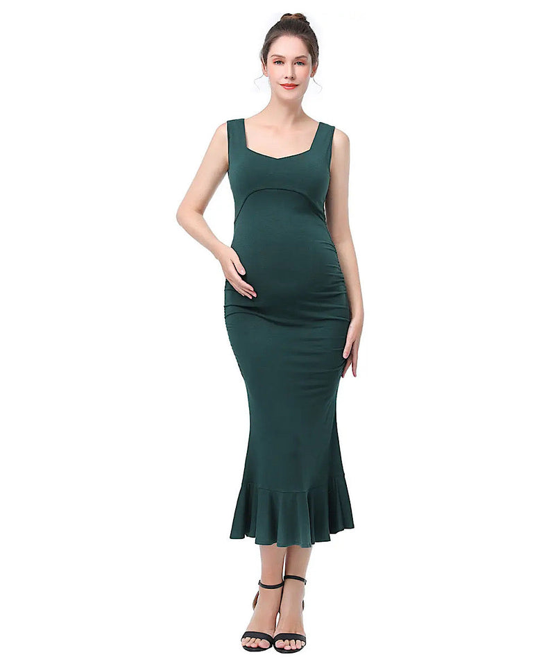 The Ethel Dress (Forest Green)