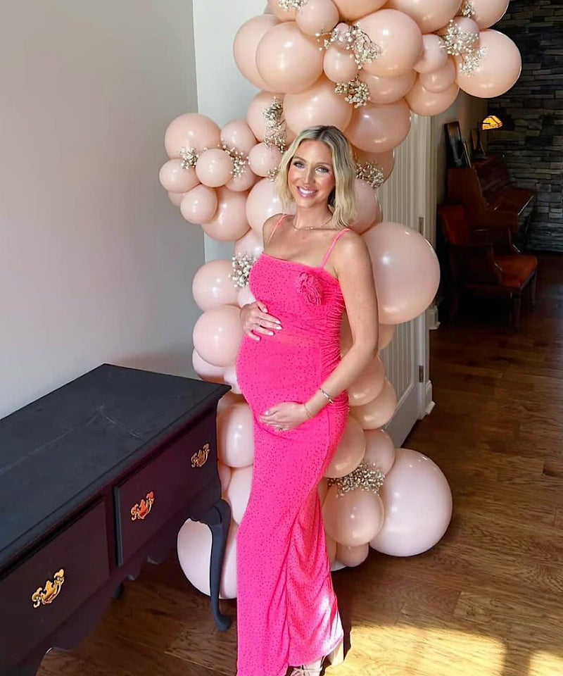 The Jennan Rhinestone Dress