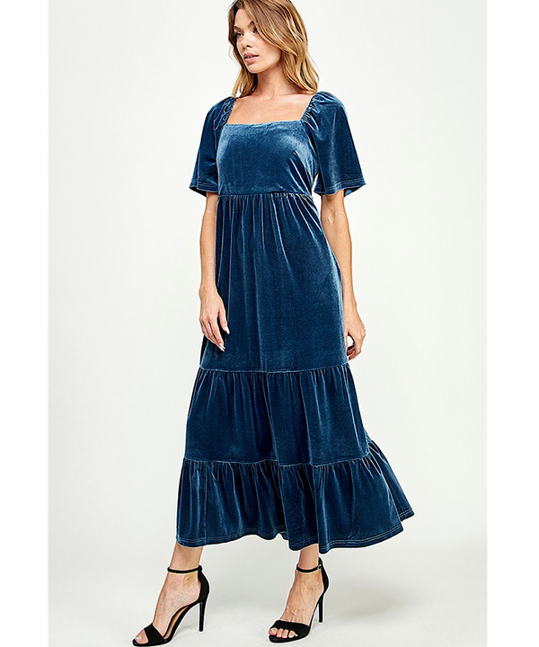 The Daphne Velvet Dress