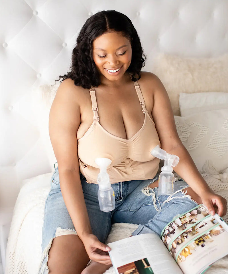 The Sublime Hands-Free Nursing & Pumping Bra