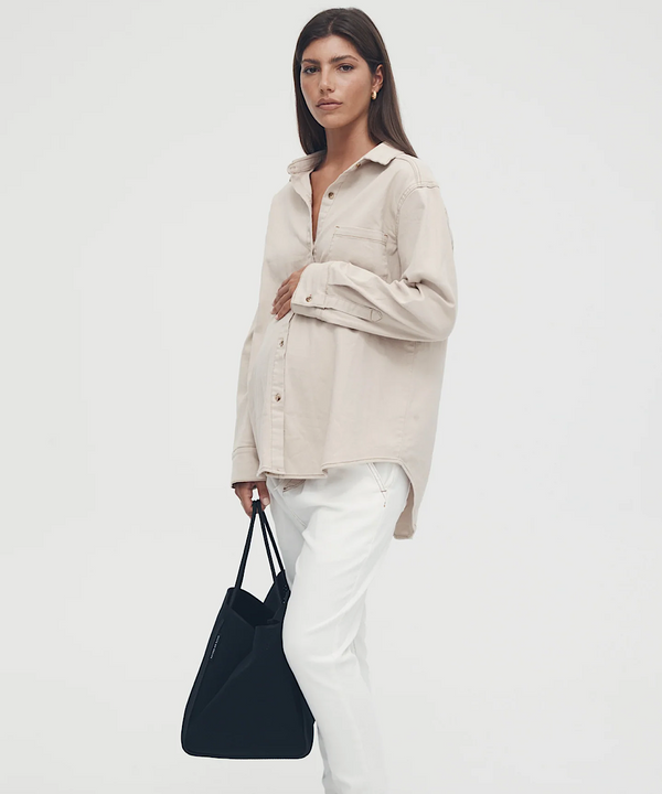 The Denim Shirt (Sandstone)