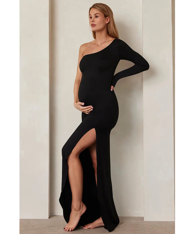BUMPSUIT: The One-Shoulder Evening Dress