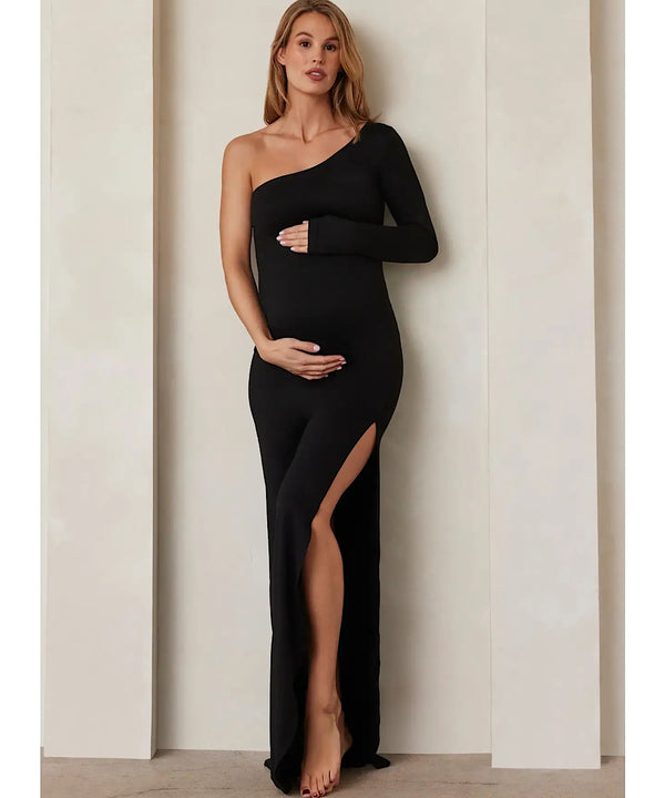 BUMPSUIT: The One-Shoulder Evening Dress