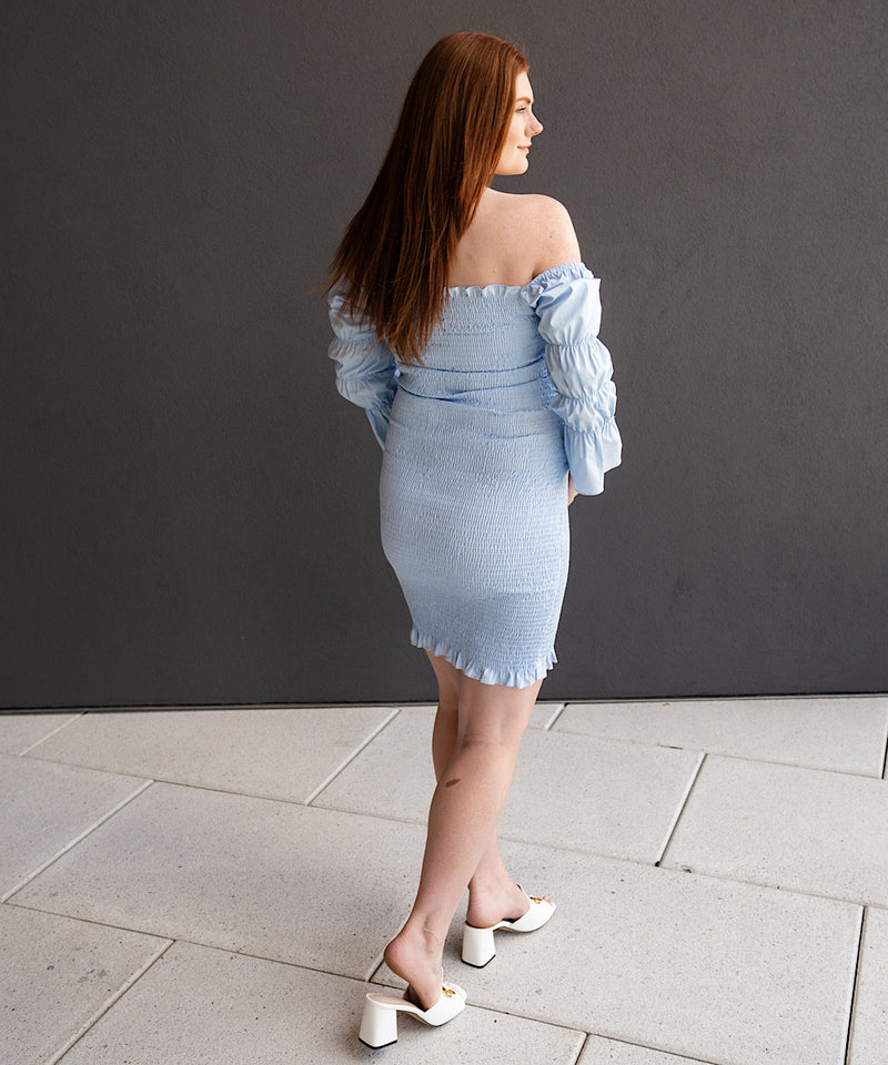 The Cassie Dress - Blue