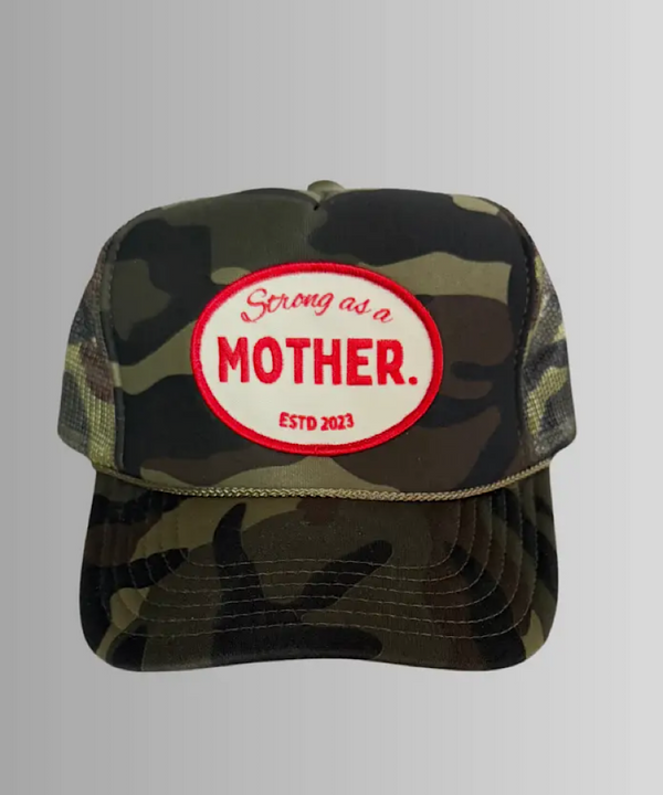 The Vintage Mother Patch Hat - Camo