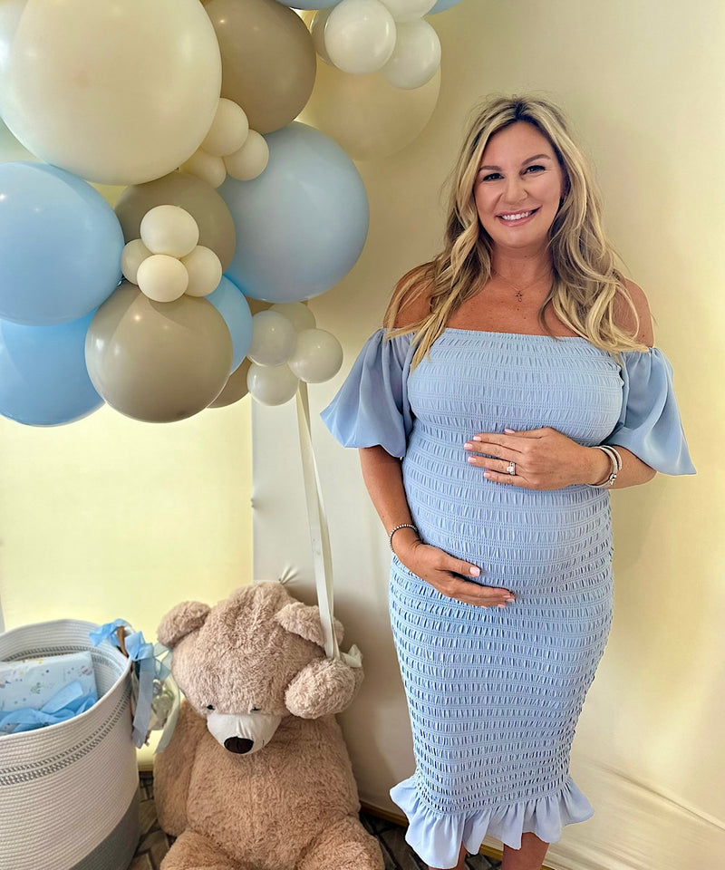 The Vivenne Dress (Light Blue)