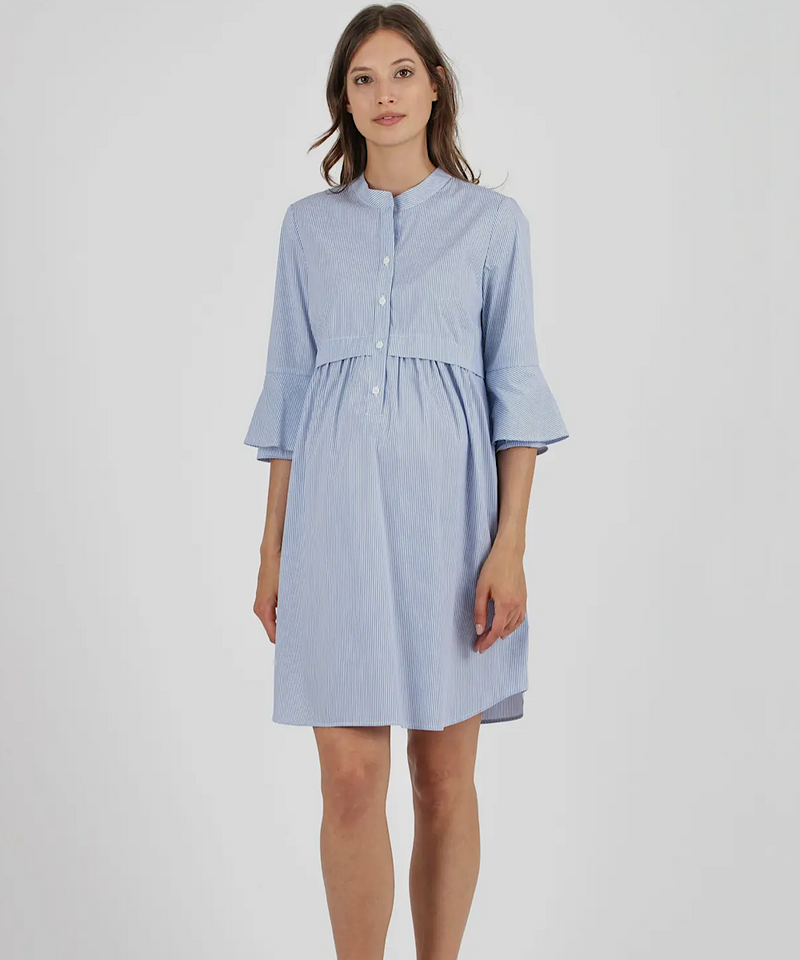The Heidi Blue Midi Dress