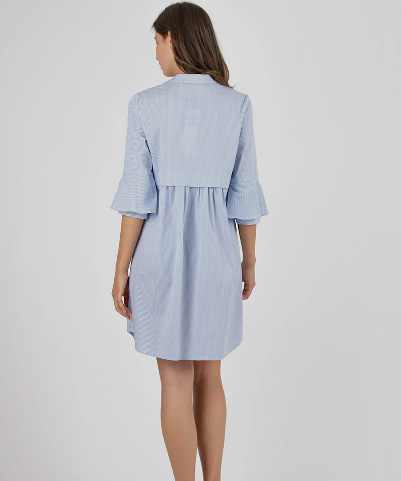 The Heidi Blue Midi Dress