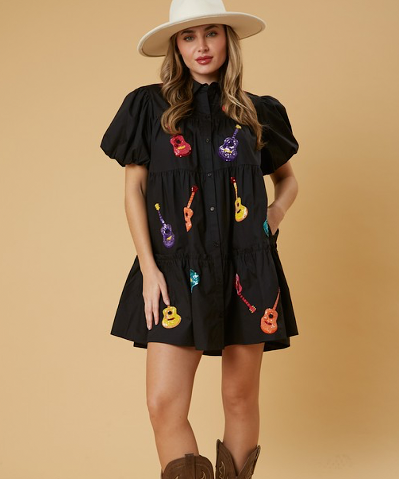 The Music City Babydoll Dress