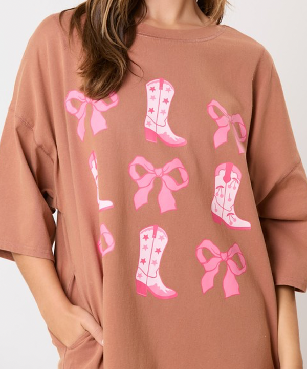 The Ribbon & Boots Shirt