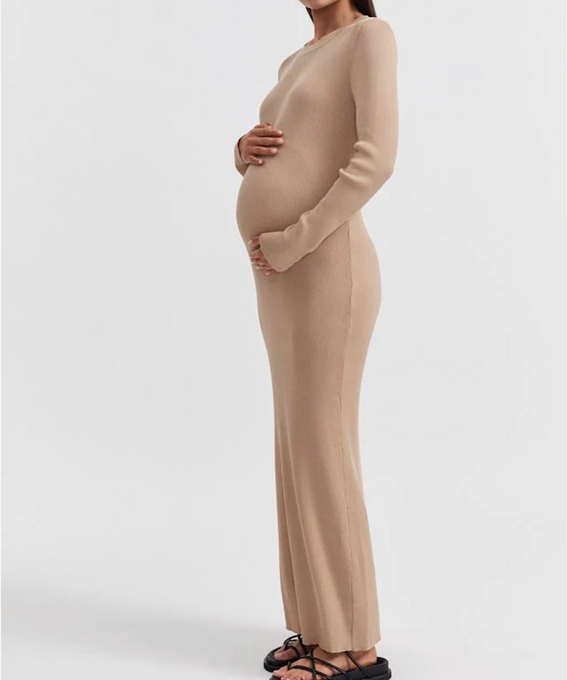 The LS Formentera Maxi Dress (Latte)