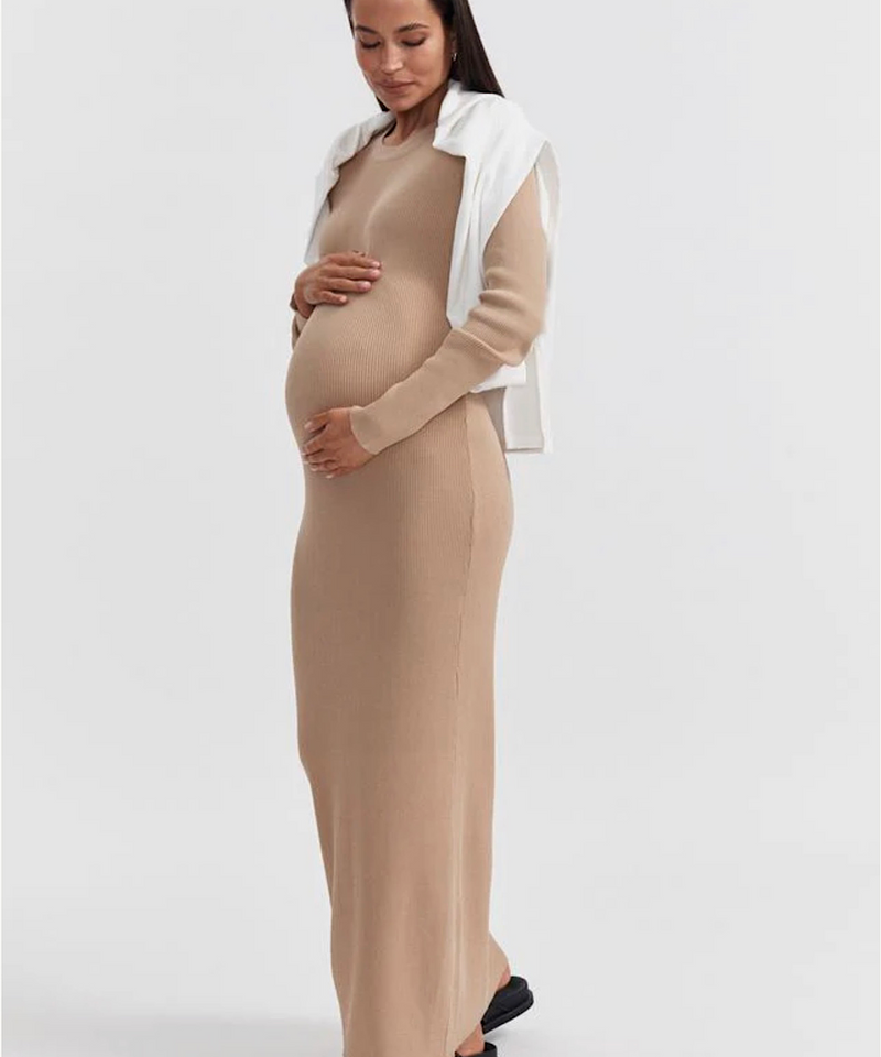 The LS Formentera Maxi Dress (Latte)