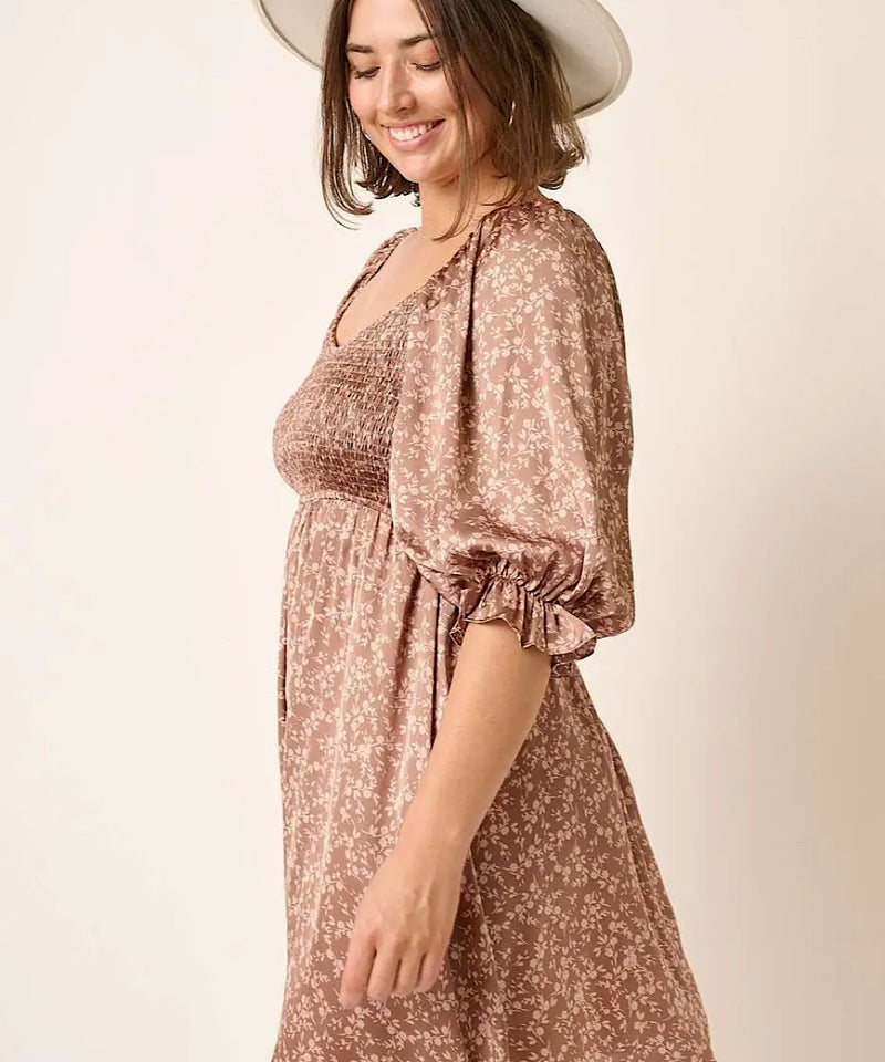 Plus: The Audrey Dress (Mocha)