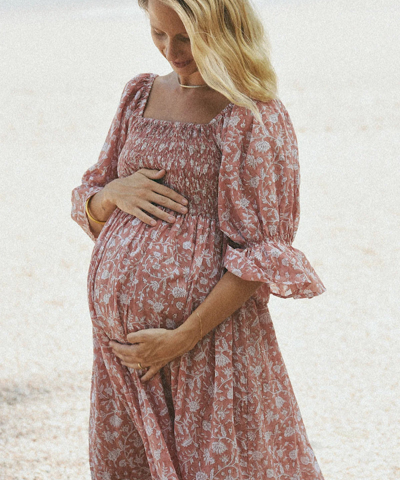 The Amara Dress (Cherry)