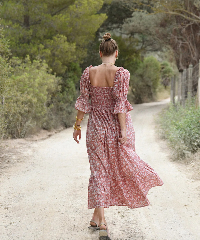 The Amara Dress (Cherry)