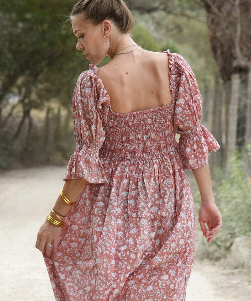The Amara Dress (Cherry)