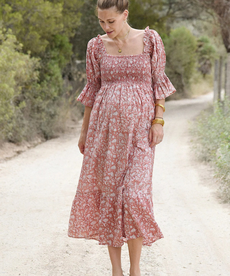 The Amara Dress (Cherry)