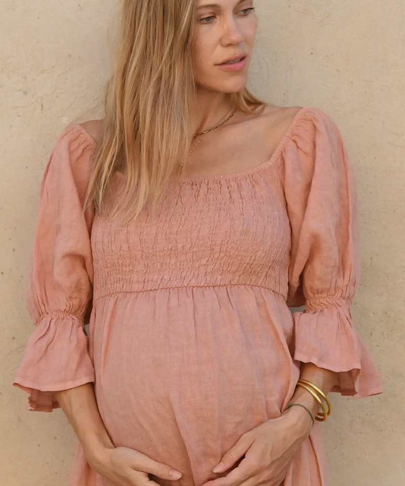 The Deia Dress (Gigi Pink)