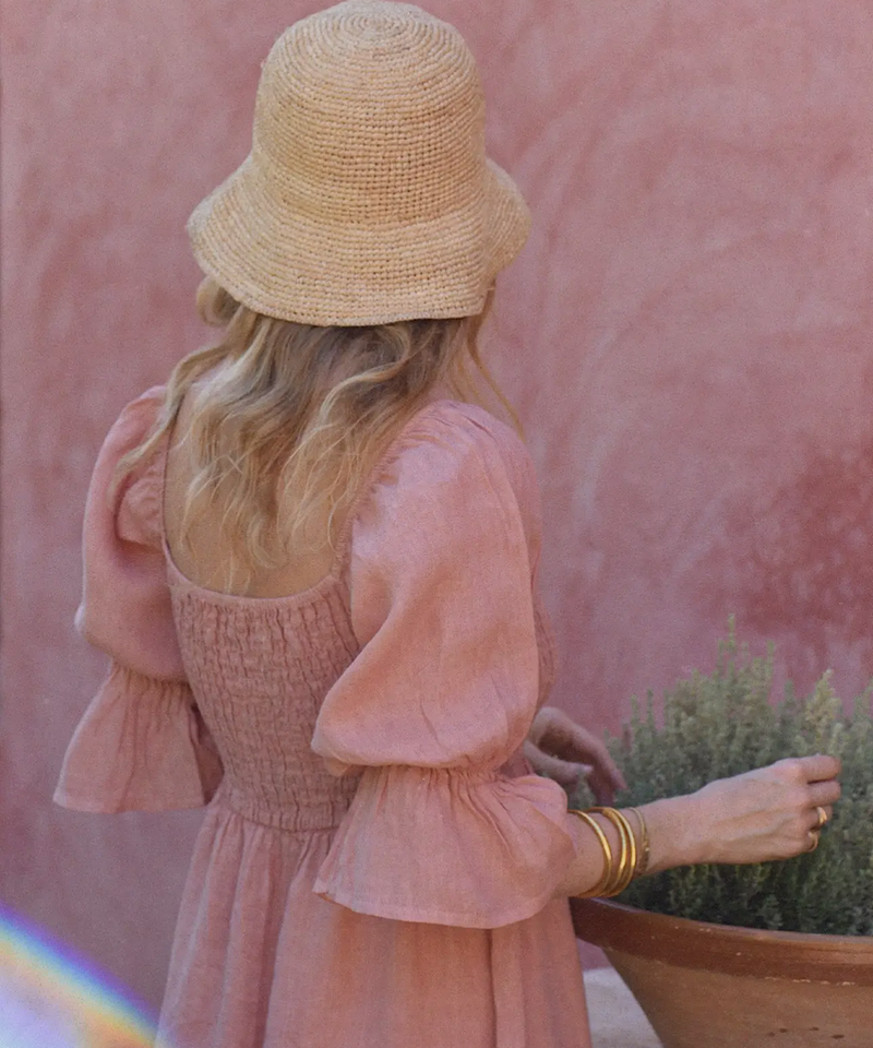 The Deia Dress (Gigi Pink)