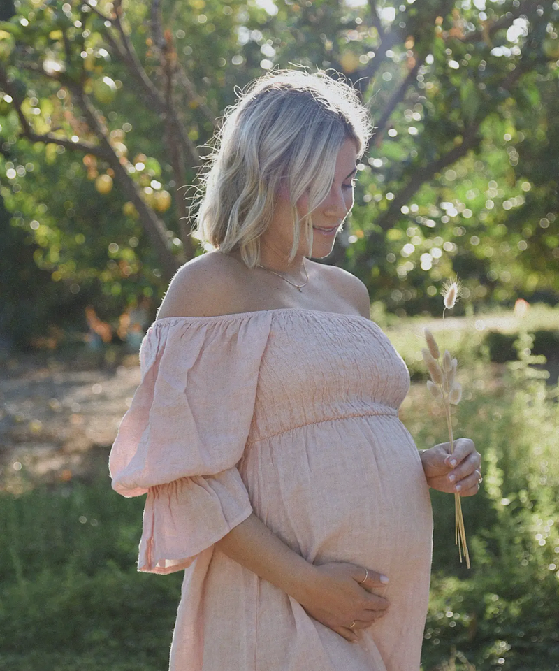 The Deia Dress (Blush)