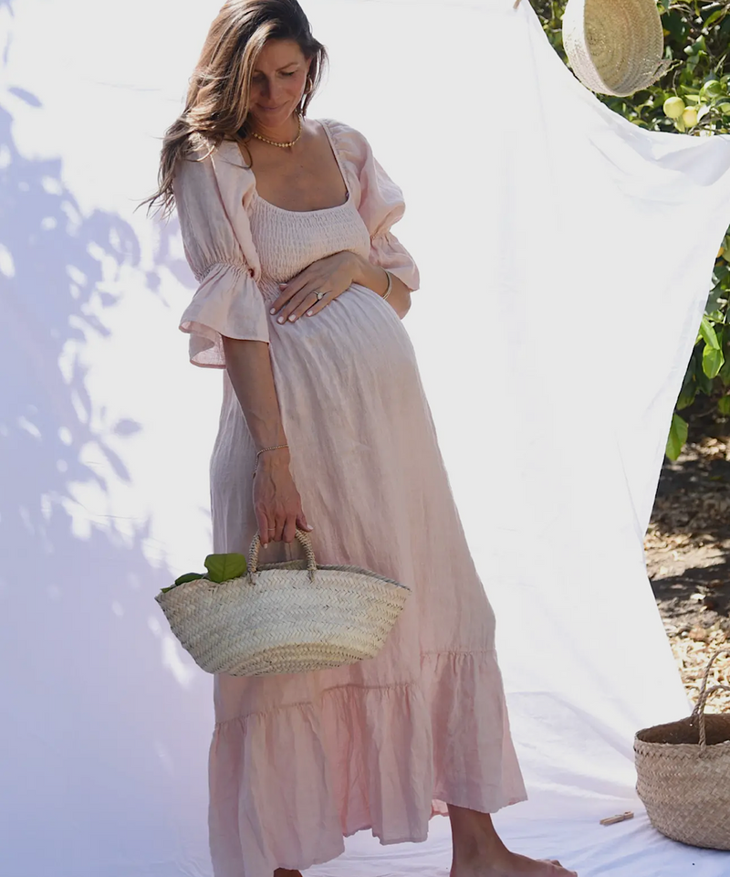 The Deia Dress (Blush)