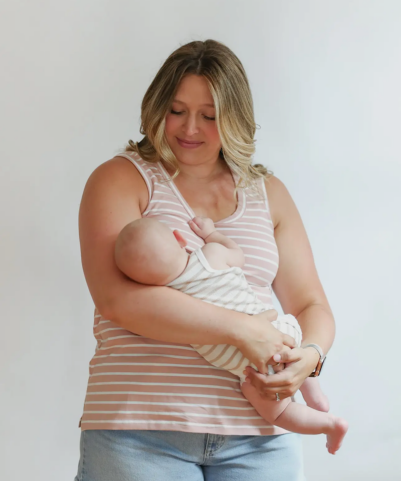 The Invisible Zip Breastfeeding Tank Top