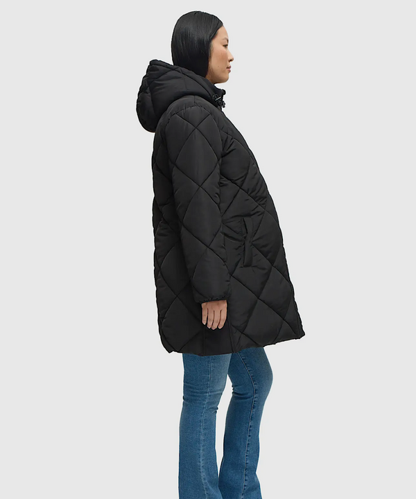 The Nest Puffer Coat w/ Insert (Black)