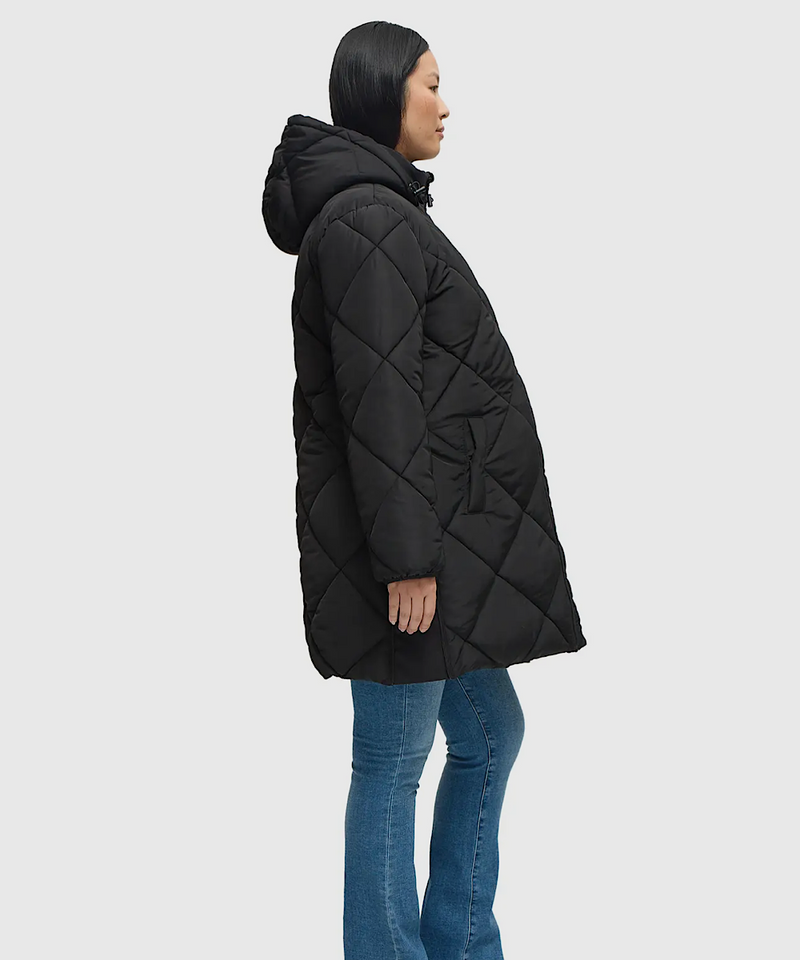 The Nest Puffer Coat w/ Insert (Black)