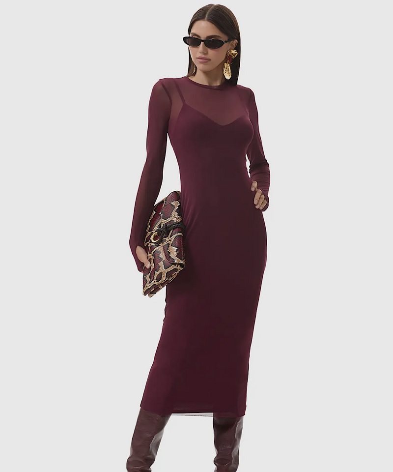 The Ashland Mesh Bodycon Dress