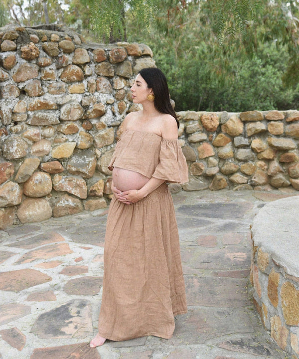 The Amalfi Linen Set (Skirt)