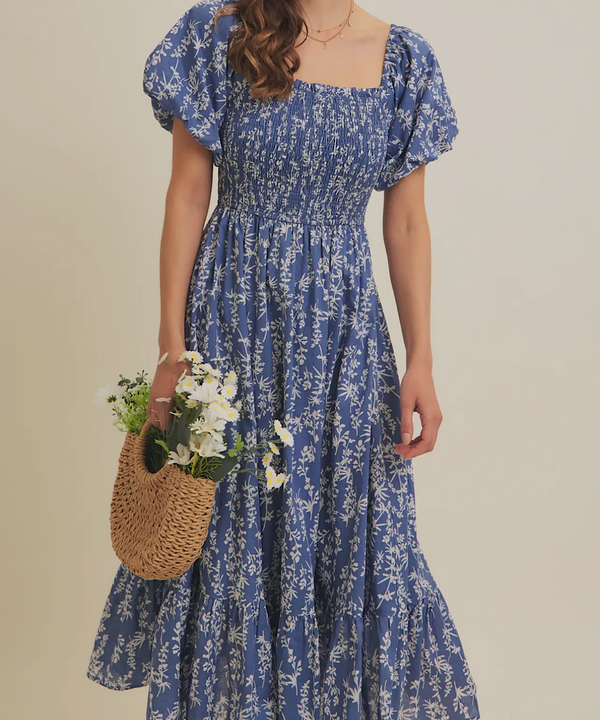 The Chloe Dress (Blue)