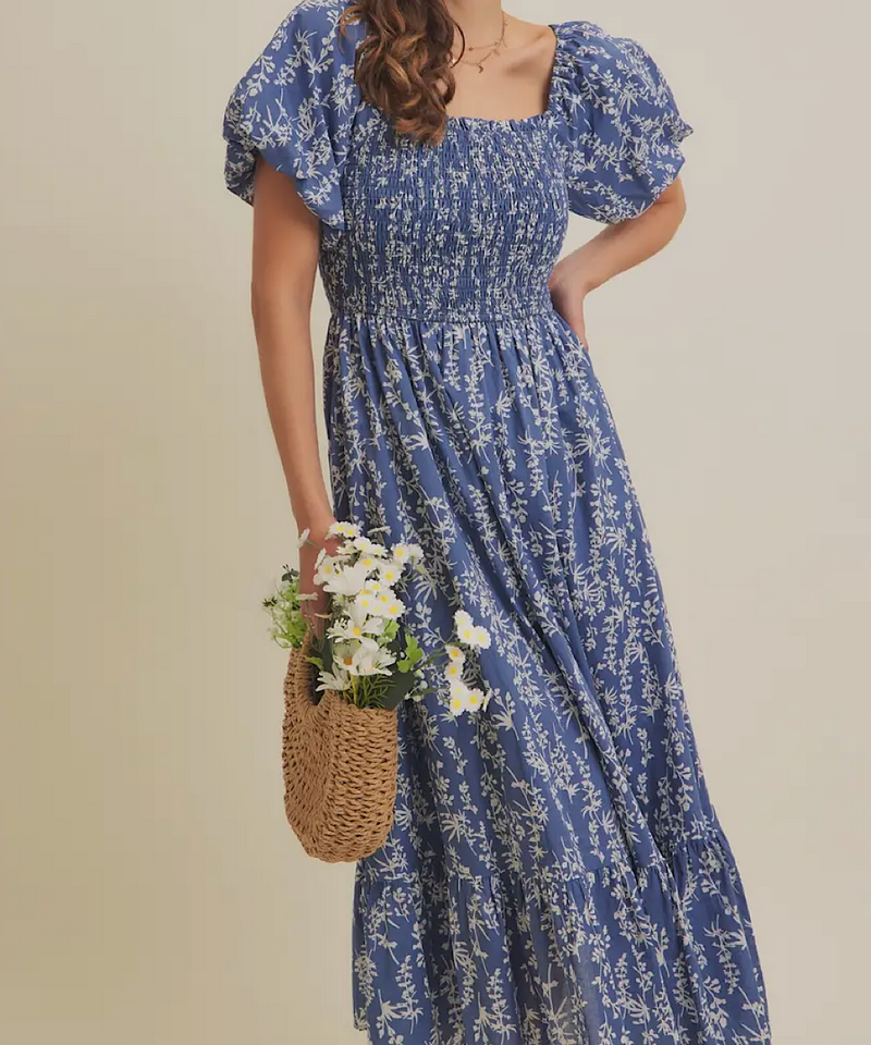 The Chloe Dress (Blue)