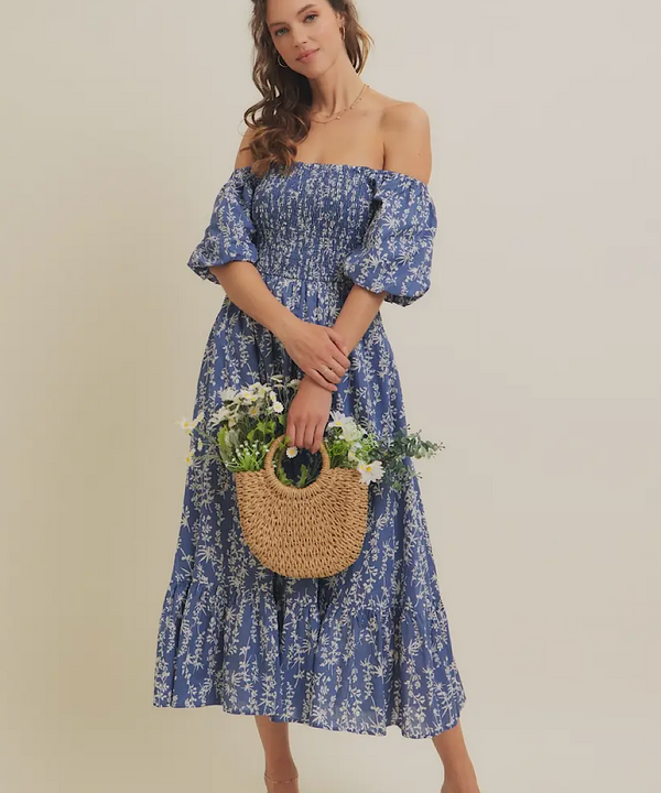 The Chloe Dress (Blue)