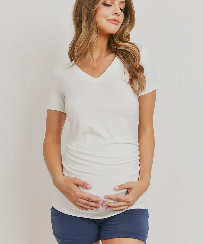 The Charlie Short Sleeve Top (2 Colors)