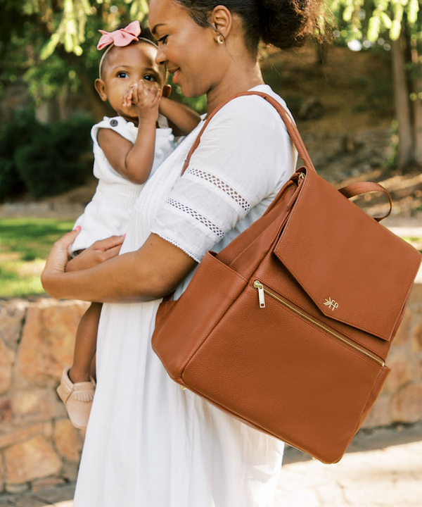 Freshly Picked: Cognac Classic Diaper Bag II