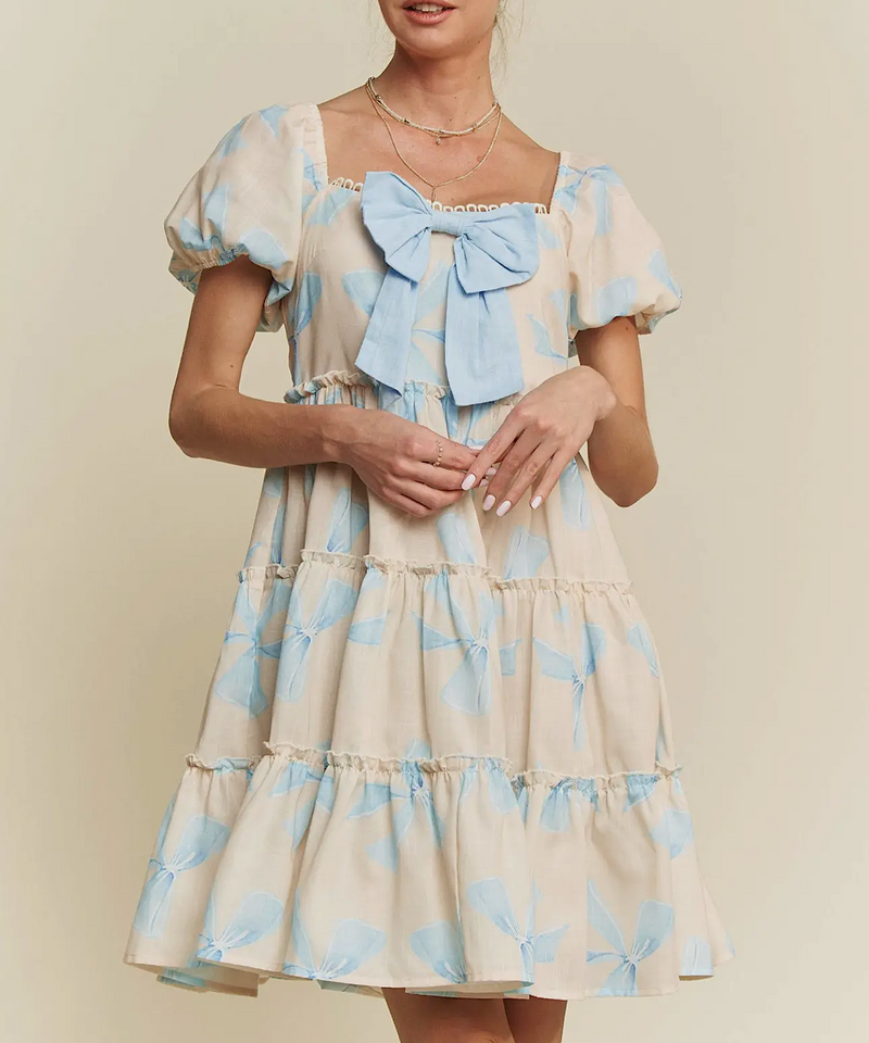 The Dani Bow Babydoll Dress